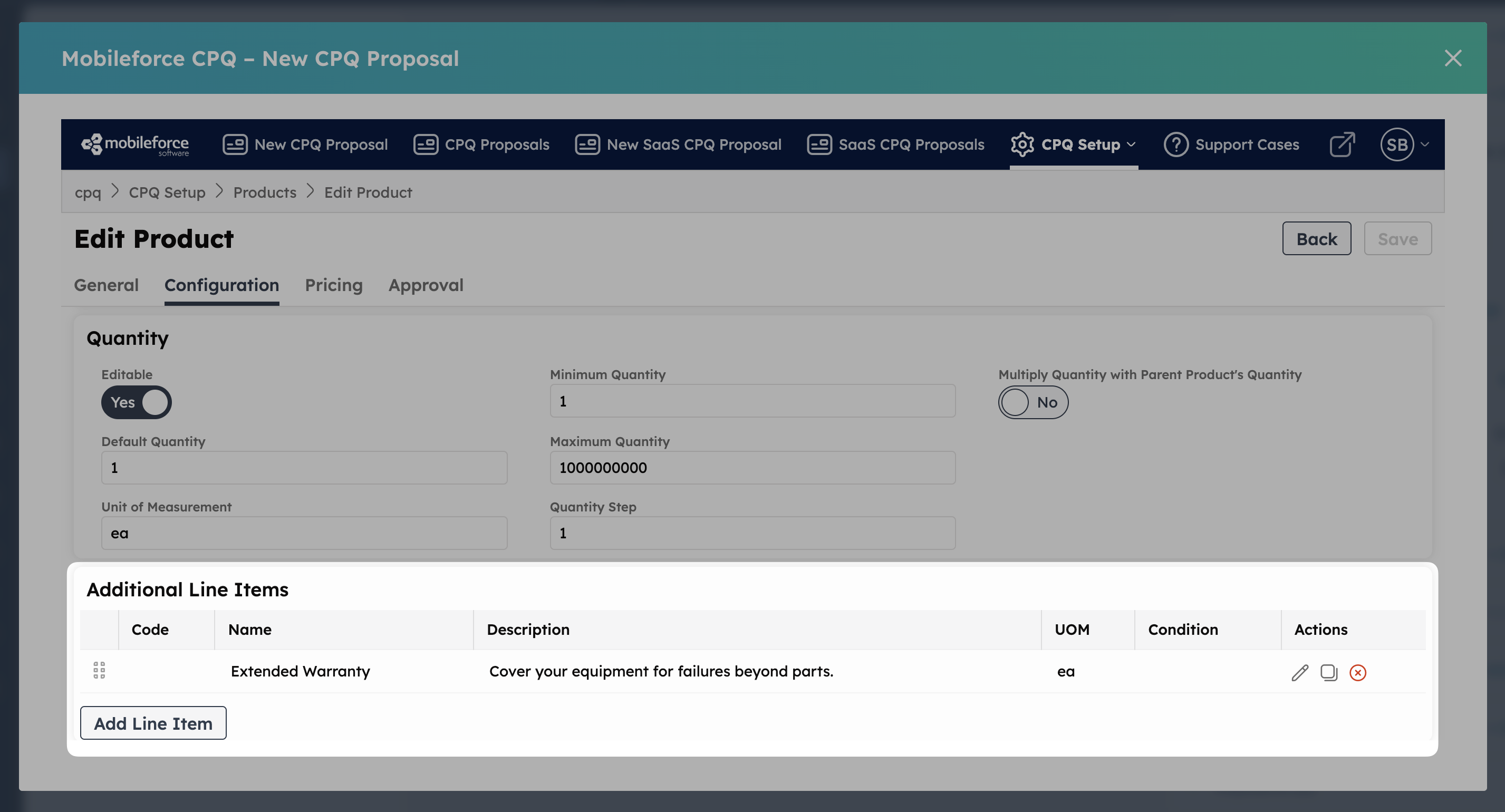 Support for product bundles