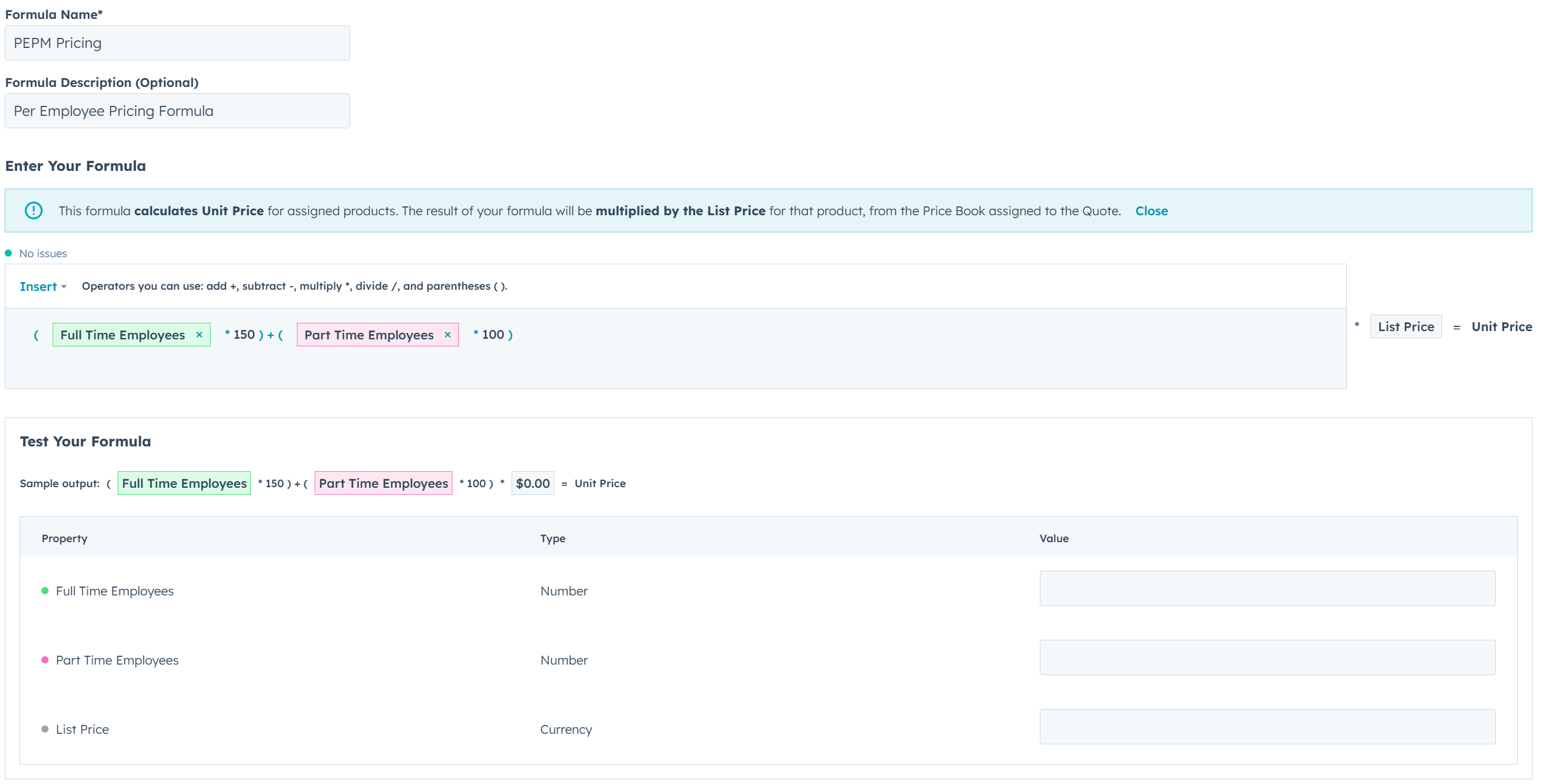 Calculate Per-Employee-Per-Month (PEPM) Price