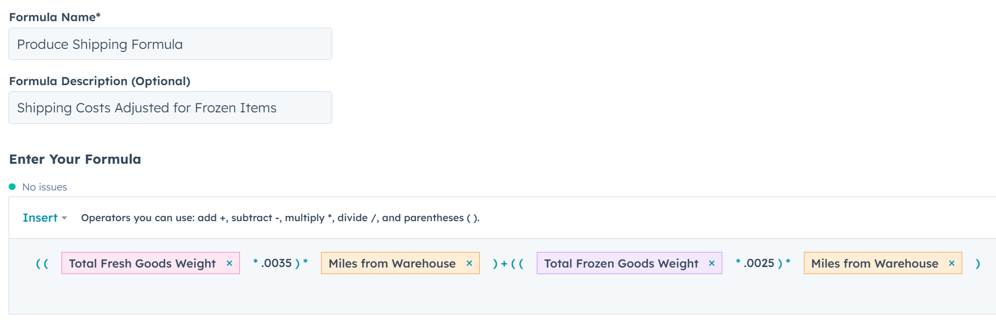 Calculate shipping costs based on distance or item type