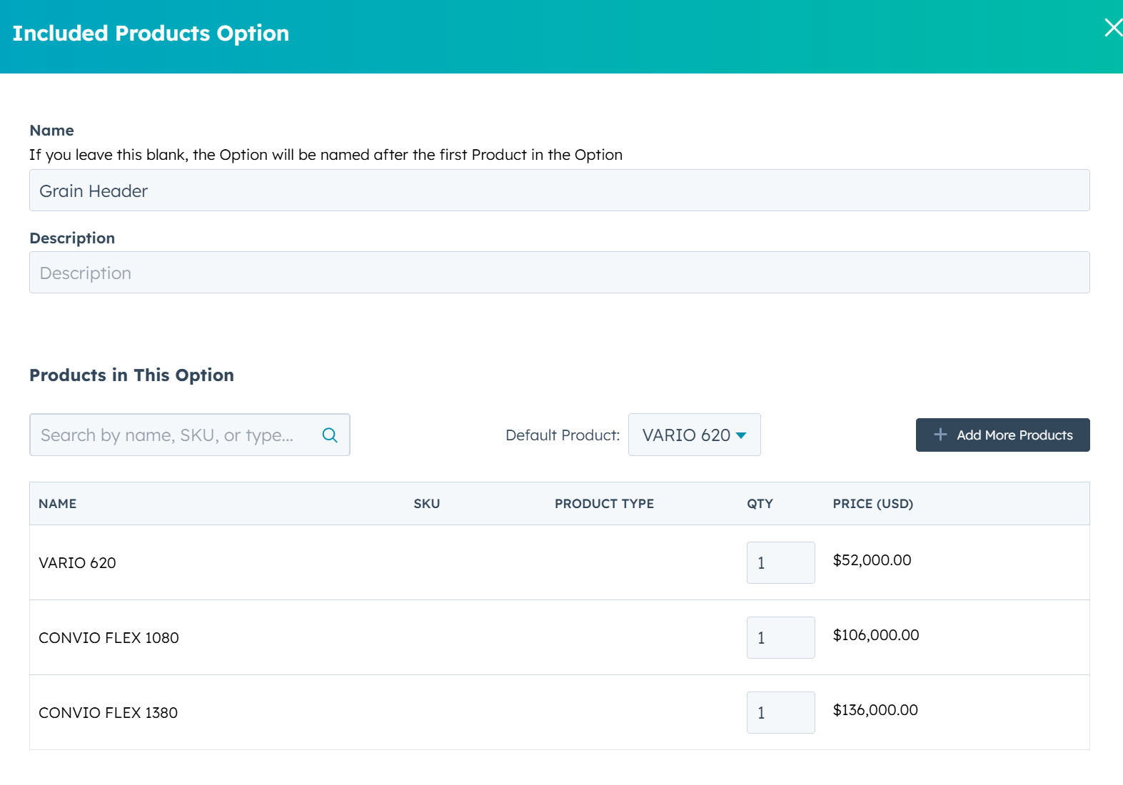 Add Required Configuration Categories