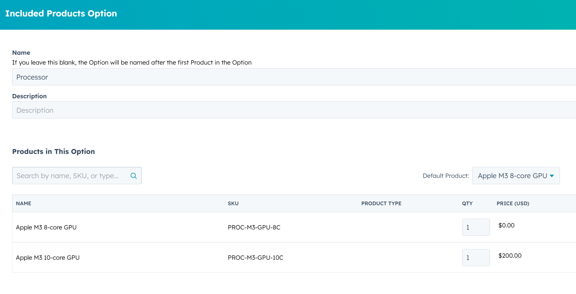 Set Up Required Configuration Options