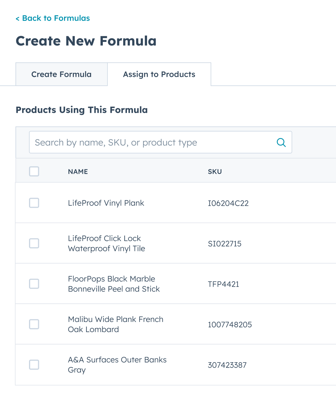 Assigning a calculated price formula to products across price books